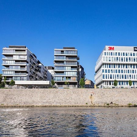 Odra View Apartments Breslau Exterior foto